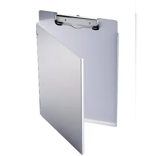 Durable Klemmbrett A4L, silber, mit Klemmfeder Aluminium anti-mikrobakteriell