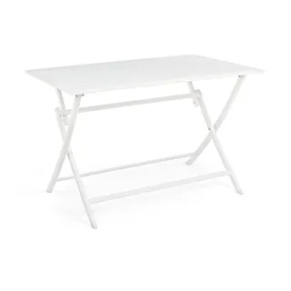Klapptisch Elin - 110 x 70 cm weiß matt