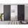 Schwebetürenschrank OTELI 278 x 233 x 68 cm Grau