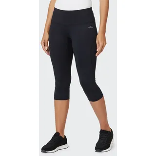 Trainingstights VENICE BEACH "CAPRI TIGHTS NOMINA", Damen, Gr. XXXL (48), N-Gr, schwarz, Jersey, Obermaterial: 91% Polyamid, 9% Elasthan, unifarben, Hosen Trainingstights