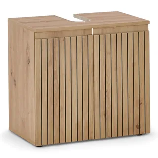 BASIC by Balculina Waschbeckenunterschrank 60 x 57 x 36 cm Beige
