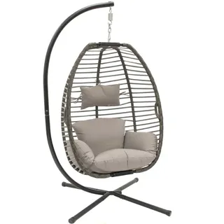Hängesessel Hängekorb Hängestuhl Hängesitz Nestschaukel Vivere mit Gestell