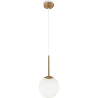 Einzelne Hängeleuchte Kugel Gold/Brass verstellbar Maytoni BASIC FORM E14 - Gold