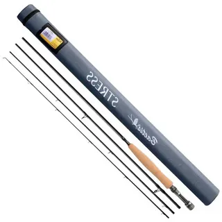 Baetis Stress Fliegenfischenrute - Black - 3.05 m - Line 4