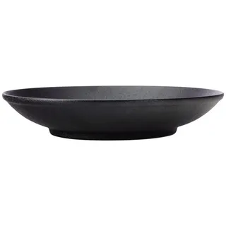 Maxwell & Williams Schale auf Fuß Caviar Black ø 25 cm