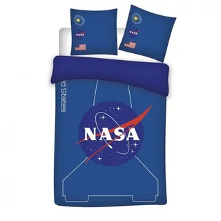 Nasa Kinderbettwäsche, Deckbettbezug NASA Blue