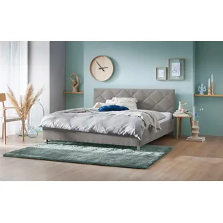 Westfalia Schlafkomfort Padua 210 x 200 cm Grau