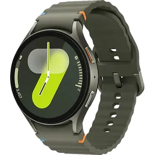 Samsung Galaxy Watch 7 BT 40 mm Aluminiumgehäuse grün Silikonarmband grün S/M