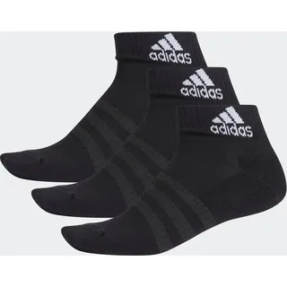 Adidas Cushioned Ankle Socken 3 Paar Black / Black / Black 40-42