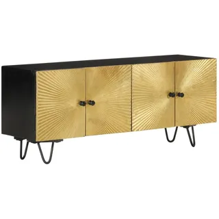 vidaXL TV-Schrank 110x30x45 cm Massivholz Mango