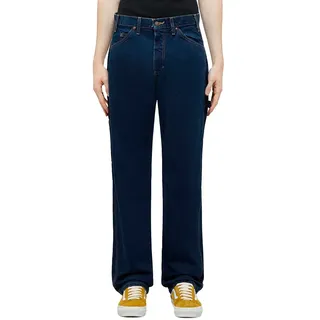 Dickies Utility Relaxed Jeans - Rinsed Indigo Blue - 36 - 30