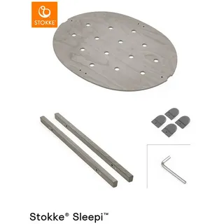 Stokke Erweiterungsset , Grau , Holz , Buche , 58x6x79 cm , Schlafen, Babytextil-Kollektionen