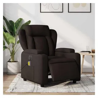 vidaXL Massagesessel Modell 3 Polyester 149,50 x 78 x 0 cm Braun elektrisch