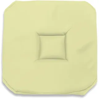 Soleil d'ockre, Alix Gobelin Stuhlbezug, Polyester, Limettengrün 40x40x3 cm