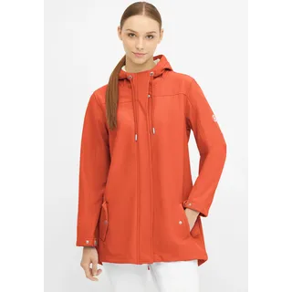 Bench. Steppjacke "642191" Casual Fit, Langarm, mit Reißverschluss, aus Polyester, rust