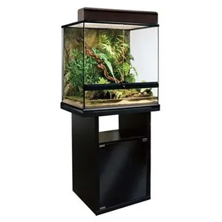 Exo Terra Terrariumschrank Mittelgroß Natürlicher Terrariumständer - Black - 61.5 x 46.5 x 70.5 cm