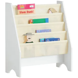 SoBuy Kinderregal Weiß , Holzwerkstoff , 62x71x29 cm , Babymöbel & Kindermöbel, Babyzimmer, Babyregale & Kinderregale