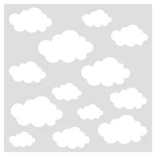Little Deco Wandtattoo Wolken DL492 Wolken