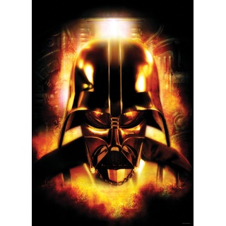 KOMAR Star Wars Classic Vader Head - Größe: 50 x 70 cm, Wandbild, Poster, Kunstdruck (ohne Rahmen)