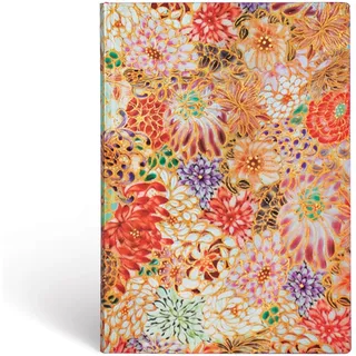 Paperblanks Michiko-Miniaturen Kikka Notizbuch Midi Flexi Liniert 240 Seiten