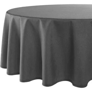 Delindo Lifestyle Tischdecke WIEN 180 x 140 cm Grau