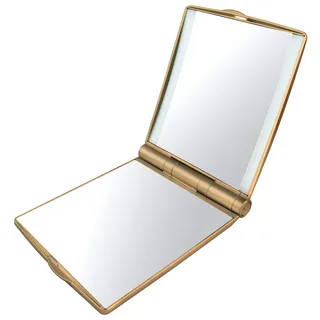 CAMRY Schmink Spiegel mit Swarovski Stein, Beleuchtung, tragbar, 3-fach Vergrößerung in GOLD und SILBER (GOLD), camry_CR 2162 g