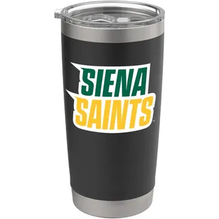 Neues gestapeltes Logo der Siena College Saints Doppelwandiger Edelstahl-Thermobecher