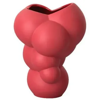 Rosenthal Vase , Rot , Keramik , 14.5 cm , Dekoration, Vasen, Keramikvasen