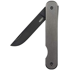 Mikov Pocket Taschenmesser, PREMIUM Messer Designer Griff mit GRIP, scharfes Messer GRÖSSE L, Outdoormesser mit 1x ROSTFREI Klinge für Hosentasche/ Outdoor/ Angeln/ Camping, sehr leichtes Klappmesser