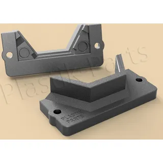 Solardusche Arebos SD58B SD58D 35 Liter Kippschutz Montageset Befestigungsset - Schwarz