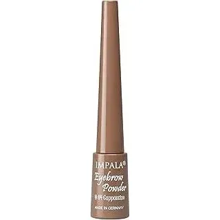 IMPALA | Augenbrauenfarbe 04 Cappuccino | Augenbrauenpuder und Definierte Augenbrauen| Lange Haltbarkeit mit einfachem Applikator und Natürliches Finish | gepflegtes Finish und ultimative Präzision 5g