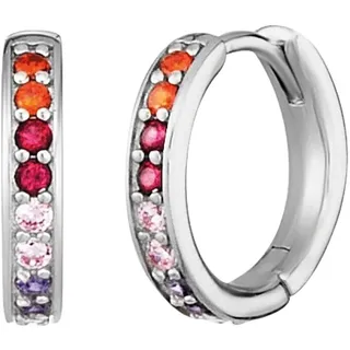 Engelsrufer Creolen »Keep it so simple« mit Zirkonia (synth.)