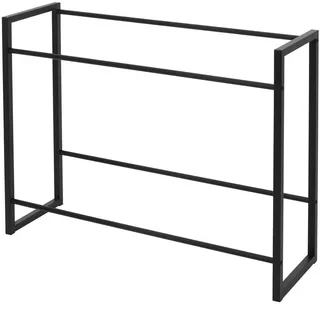 ML-Design Getränkekistenregal 6-8 Kisten 104 x 32 x 82,5 cm Schwarz