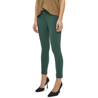 Minus Carma Damen Hose Mitte Tailliert 7/8 Keuchen Größe 38 | Grünes Hose Damen | Bequeme Damen Hosen Stretch | Chino Hose Damen Mit Enger Passform | Damen Hosen Elegant