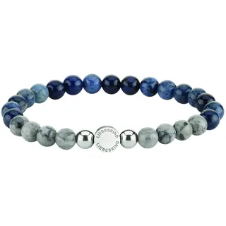 Liebeskind Berlin Armband Blau-grau mit Edelsteinen Größe 18