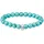 Armband mit türkisfarbenen Beads Recyceltes 925