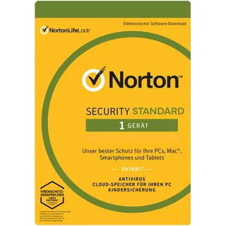 NortonLifeLock Norton Security Standard 3.0 ESD DE Win Mac Android iOS