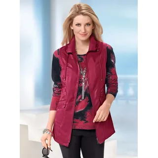 Classic Basics Longweste, rot