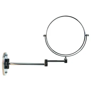 TUKA-i-AKUT TUKA Kosmetikspiegel Wandspiegel 7 Fach Vergrößerung, 8 inch Schminkspiegel Wandmontage zum Anschrauben, 360° drehbar Badzimmerspiegel Rasierspiegel, Doppelseitig: Normal + 7X Zoom, TKD3107-7x