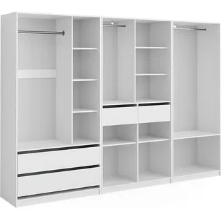 Vicco Kleiderschrank Elmo, 100 x 200 cm Set