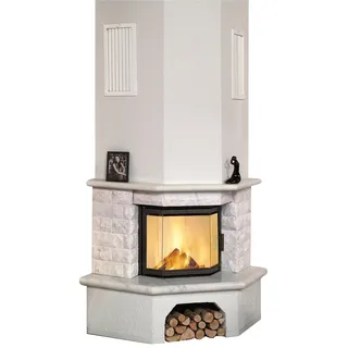 HARK Kaminbausätze »»Vermont echter Mamor naturweiß«« Aufbaumaterial bis Raumhöhe 250cm inkl., weiß