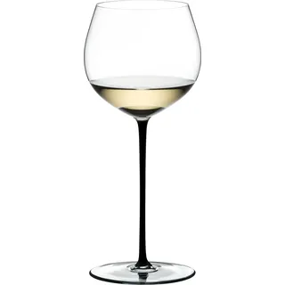 Riedel Fatto A Mano - Oaked Chardonnay, schwarz - Schwarz