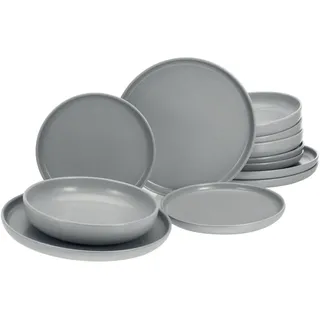 CreaTable Uno Tafelservice 12-tlg. grau