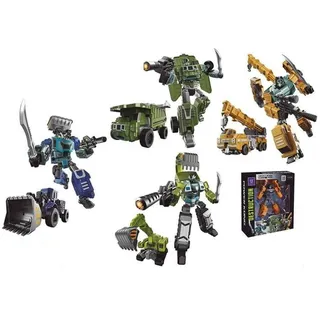 BigBuy Fun Super Roboter, verwandelbar, LKW, Kran, 23,5 x 8 x 26,5 cm