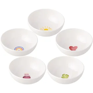 Villeroy & Boch Müslischalen Sending Love With Love bunt 5-tlg.