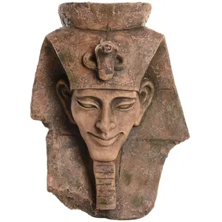 MACETERO MAGNESIA 39X26X51 PARED ENVEJECIDO GRIS