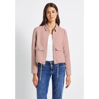 STREET ONE Damen 2116757 Cordjacke mit Zipper, Faded Rose, 44