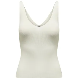 JDY Damen JDYNANNA S/L TOP KNT NOOS Trägershirt/Cami Shirt, Cloud Dancer, XL