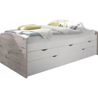 Bega Jugendbett Nasri 90 x 200 cm Eiche weiß