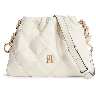 Tommy Hilfiger TH FEMININE MINI CROSSOVER Umhängetasche Kunstleder Creme
